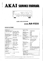 Akai AAV-235-Service-Manual 